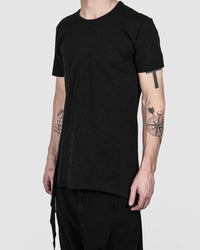 Xagon - Asymmetric real cut tshirt black - Stilett.com