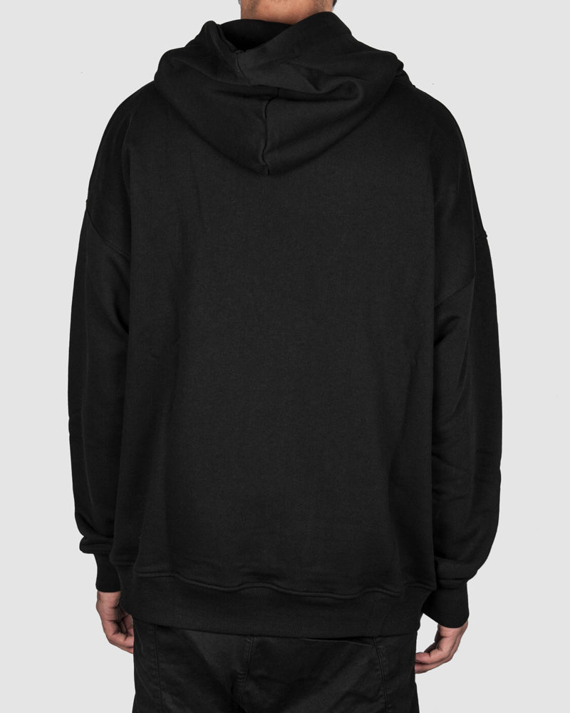 xagon - Oversize Sweatshirt Hoodie black - Stilett.com