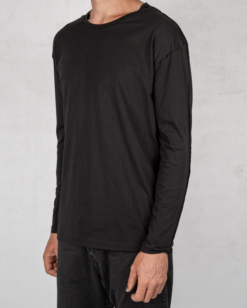 Xagon - Regular fit long sleeve black - Stilett.com