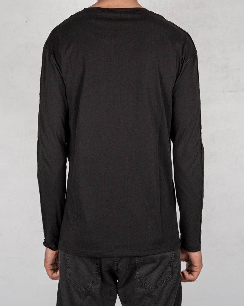 Xagon - Regular fit long sleeve black - Stilett.com